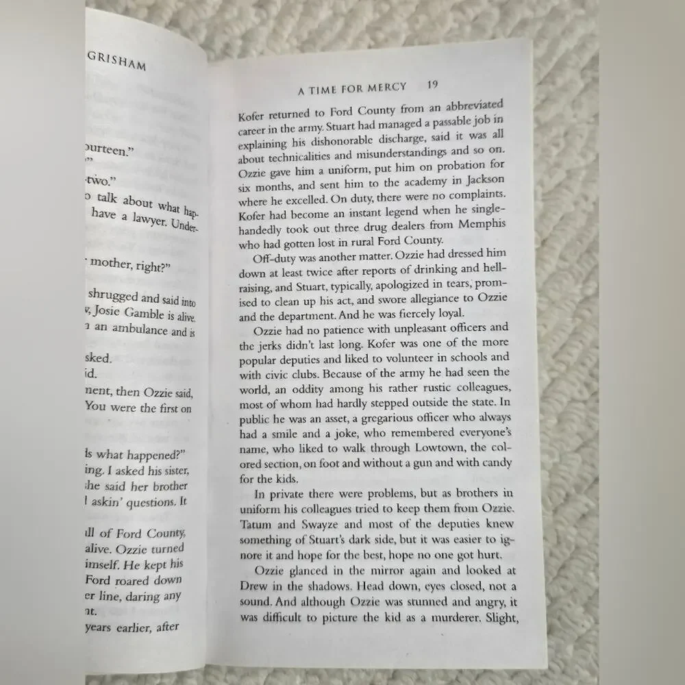 A Time for Mercy by John Grisham Paperback Book
